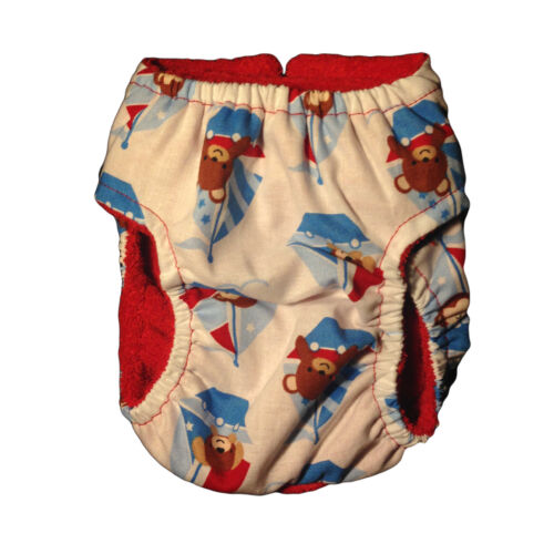 sailboat diaper - back sailboat diaper - back