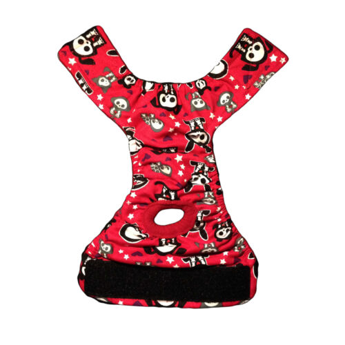 skelanimals on red diaper - full skelanimals on red diaper - full