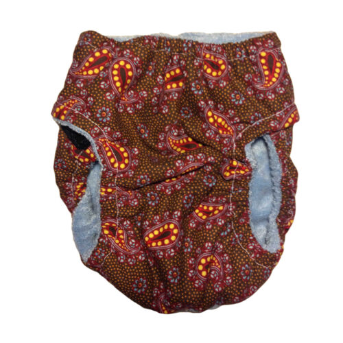 copper paisley diaper - back copper paisley diaper - back