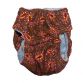 copper paisley diaper - back