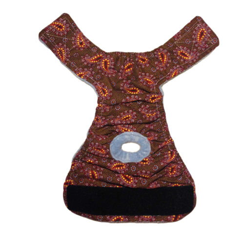 copper paisley diaper - full copper paisley diaper - full