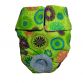 green kiwi flower diaper