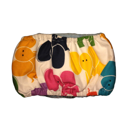 happy elephant belly band - back happy elephant belly band - back