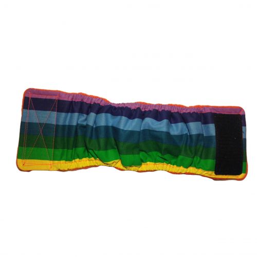 pride rainbow belly band - full