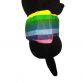 pride rainbow belly band - model 2