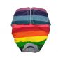 pride rainbow diaper
