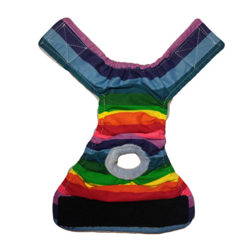pride rainbow diaper - full pride rainbow diaper - full
