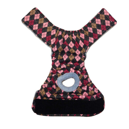 purple argyle diaper - full purple argyle diaper - full