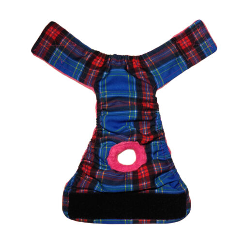 blue plaid diaper - full blue plaid diaper - full