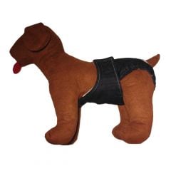 Denim Washable Dog Diaper for Male and Female Dogs