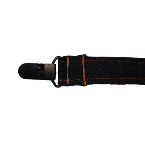 denim suspender - side 1 denim suspender - side 1