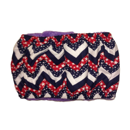 patriotic chevron belly band - back patriotic chevron belly band - back