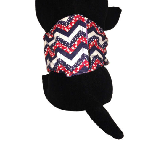 patriotic chevron belly band - model 2 patriotic chevron belly band - model 2