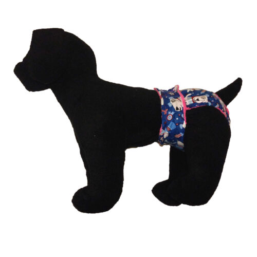 patriotic doggie with glitter diaper - model 1 patriotic doggie with glitter diaper - model 1