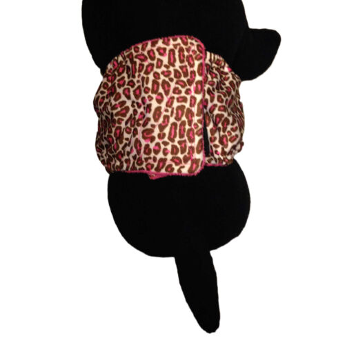 pink leopard pul belly band - model 2 pink leopard pul belly band - model 2