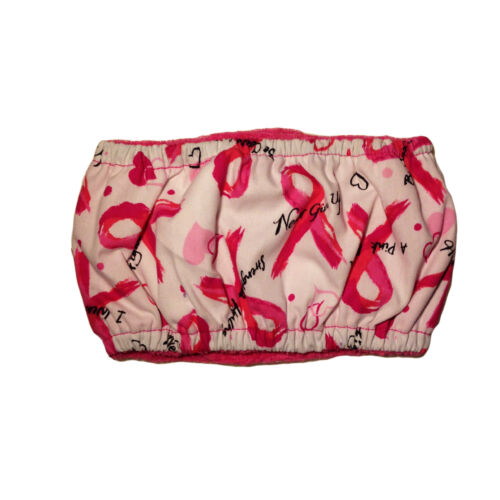 pink ribbon belly band - back pink ribbon belly band - back
