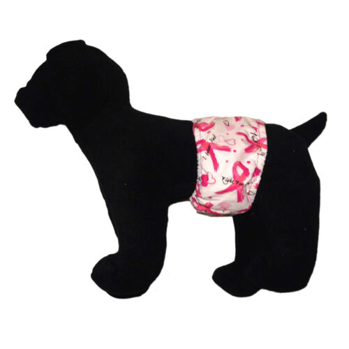 pink ribbon belly band - model 1 pink ribbon belly band - model 1