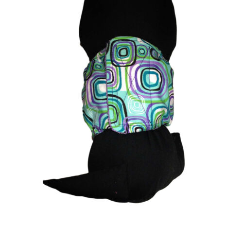 swirly square belly band - model 2 swirly square belly band - model 2