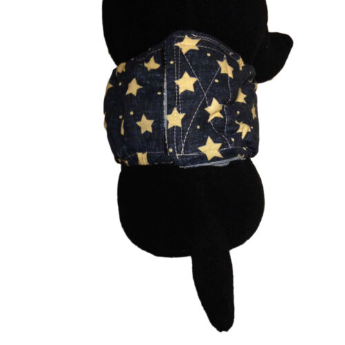 white stars on navy blue belly band - model 2 white stars on navy blue belly band - model 2