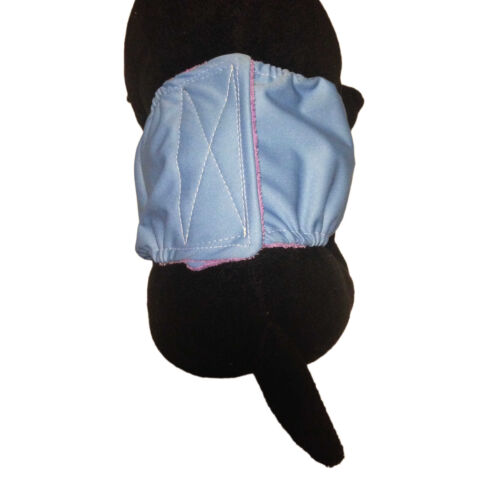 baby blue PUL belly band - model 2 baby blue PUL belly band - model 2