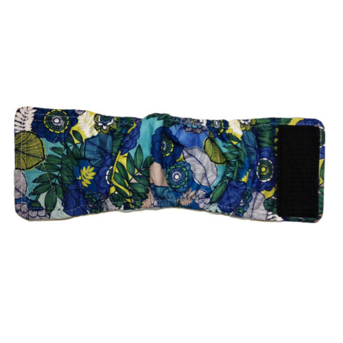 blue flower blossom belly band - full blue flower blossom belly band - full