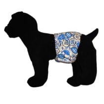 blue ocean flower belly band – model 1