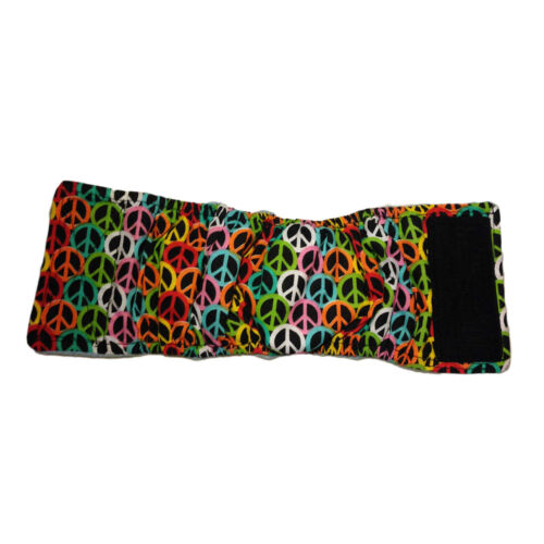 colorful peace belly band - full colorful peace belly band - full