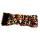 colorful swirls belly band - full