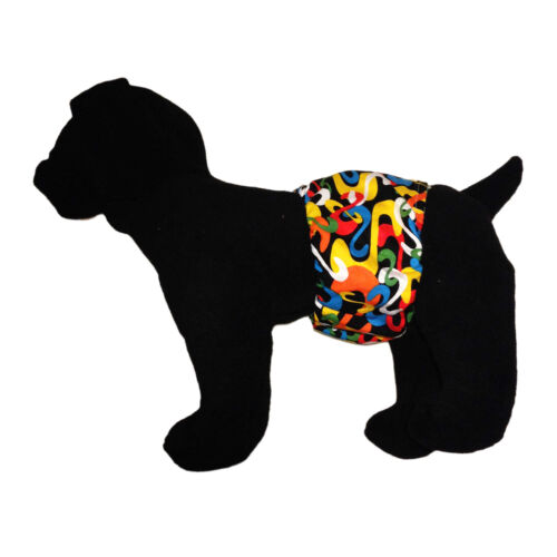 colorful swirls belly band - model 1 colorful swirls belly band - model 1