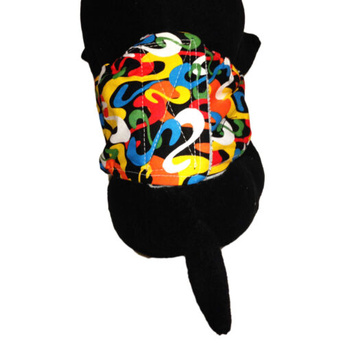 colorful swirls belly band - model 2 colorful swirls belly band - model 2