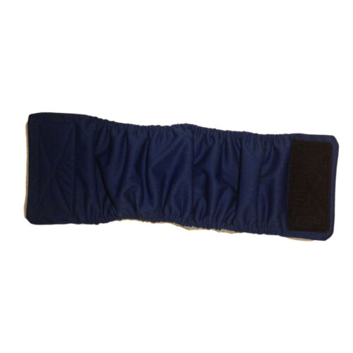 dark blue PUL belly band - full dark blue PUL belly band - full