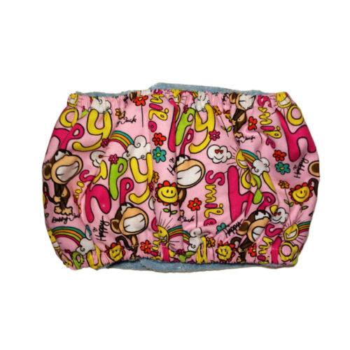 happy smile monkey belly band - back happy smile monkey belly band - back