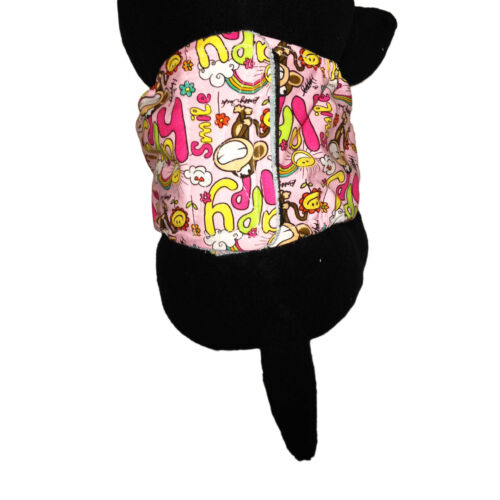 happy smile monkey belly band - model 2 happy smile monkey belly band - model 2