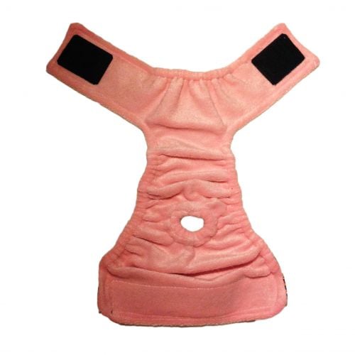 light pink backing diaper