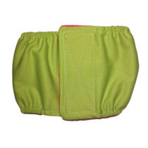 Neon Green    Dog Belly Band Male Wrap