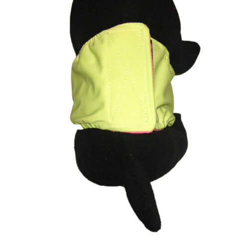 neon green PUL belly band - model 2 neon green PUL belly band - model 2