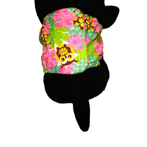 owl flower garden belly band - model 2 owl flower garden belly band - model 2