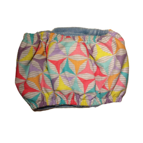 pastel pinwheel belly band - back pastel pinwheel belly band - back