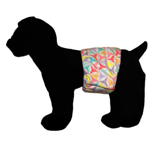 pastel pinwheel belly band - model 1 pastel pinwheel belly band - model 1