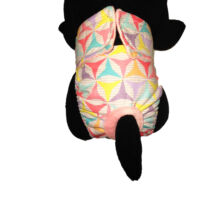 pastel pinwheel diaper – model 2