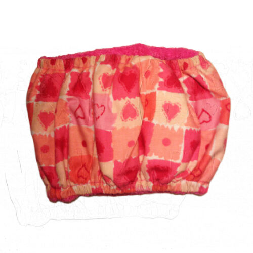 pink heart tiles belly band - back pink heart tiles belly band - back