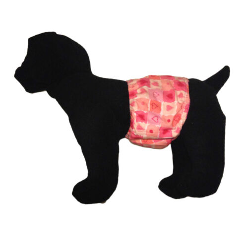 pink heart tiles belly band - model 1 pink heart tiles belly band - model 1