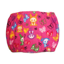 Pink Skeleton Figures Butterfly  Dog Belly Band