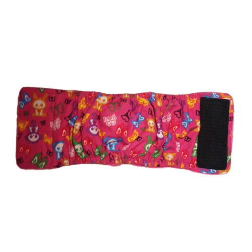 pink skelanimals butterfly belly band - full pink skelanimals butterfly belly band - full