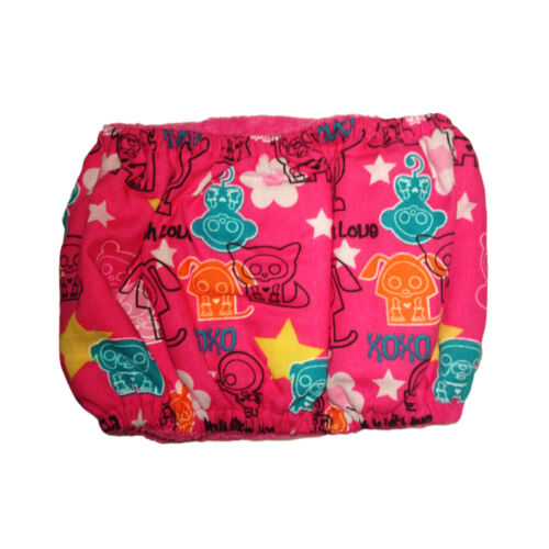 pink skelanimals made with love belly band - back pink skelanimals made with love belly band - back