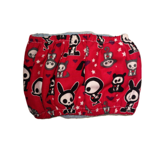 skelanimals on red belly band - back skelanimals on red belly band - back