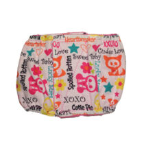 Spoiled Rotten Sweet Baby on White  Dog Belly Band