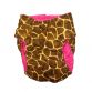 giraffe diaper - back