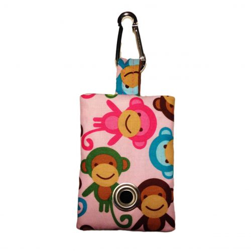 happy monkey poop bag dispenser - front