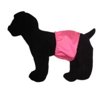 solid pink pul belly band – model 1